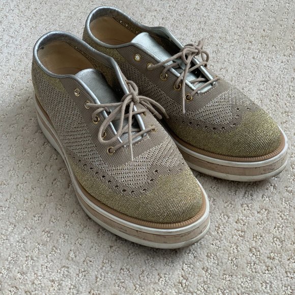 Apostrophe Lace-Up Platform Sneakers - EU 36 - Picture 1 of 15